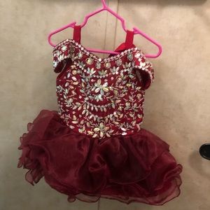 Glitz Pageant cupcake dress